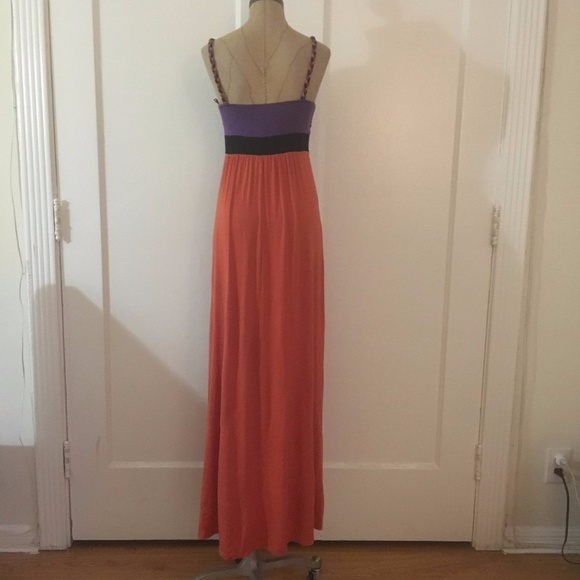 jaloux color block maxi dress - Picture 3 of 4